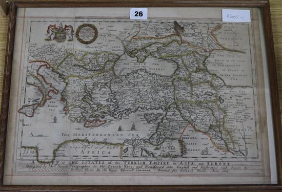 Richard Blome, Turkish Empire map c.1669
